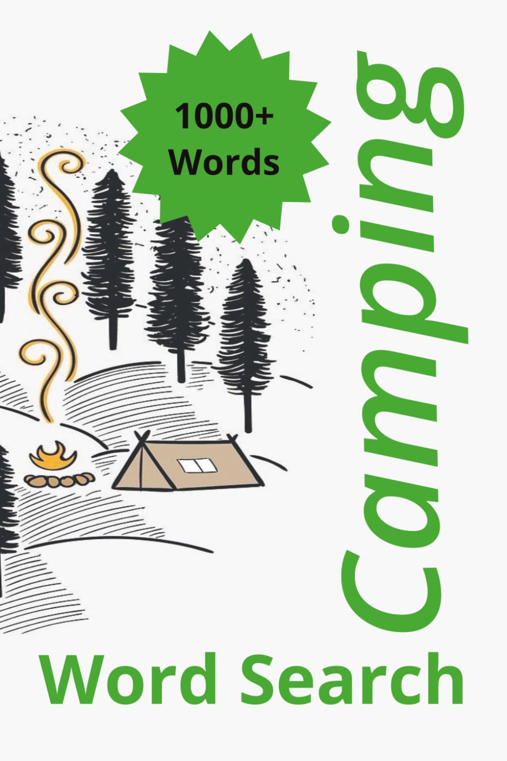 Camping Word Search Book: Perfect for Camp Lovers and Puzzle Fans! camping-themed word search