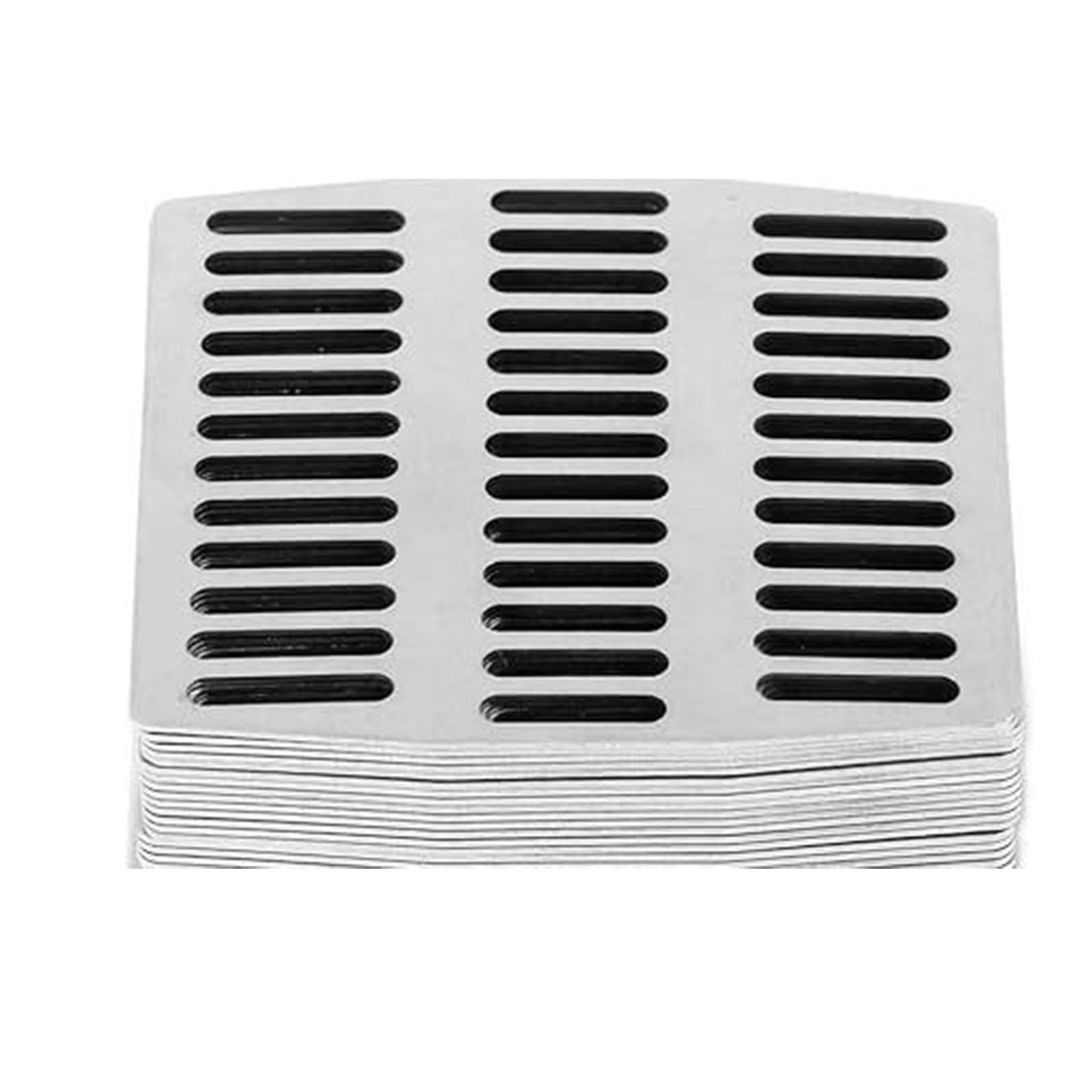 Tsophreniq Multicolor 10Pcs Stainless Steel Weep Hole Covers Replacement Wall Cracks Inserts For Exterior Wall Stainless Steel Weep Hole Covers