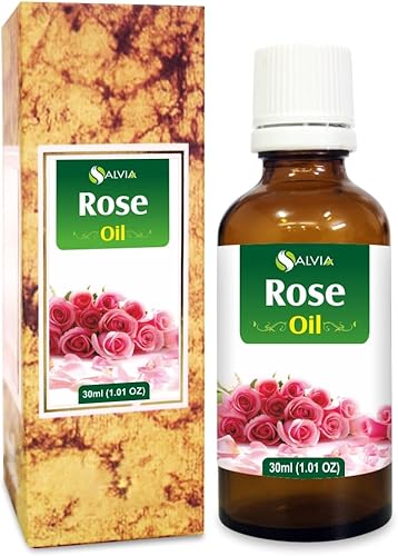Aceite de rosa (rosa)  Aceite de rosa orgánico sin diluir 100% puro y natural y tónico para la piel, reduce y revierte los signos del