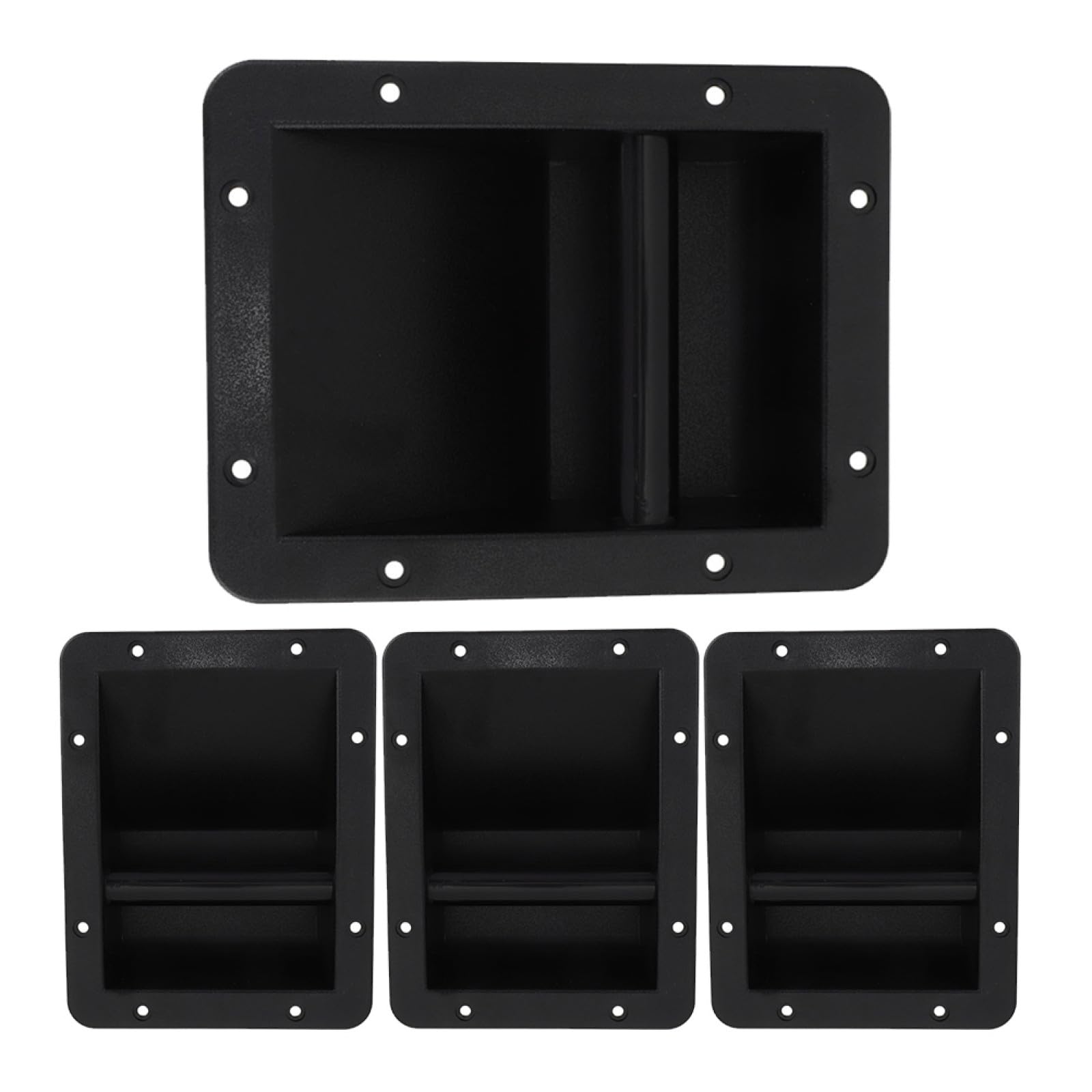 Veemoon 4 Piezas Asa Lateral Del Altavoz, Manija Del Altavoz PláStico Altavoces Repuestos De Manijas De Accesorios Audio DiseñO InstalacióN Sencilla Para Altavoces De Escenario