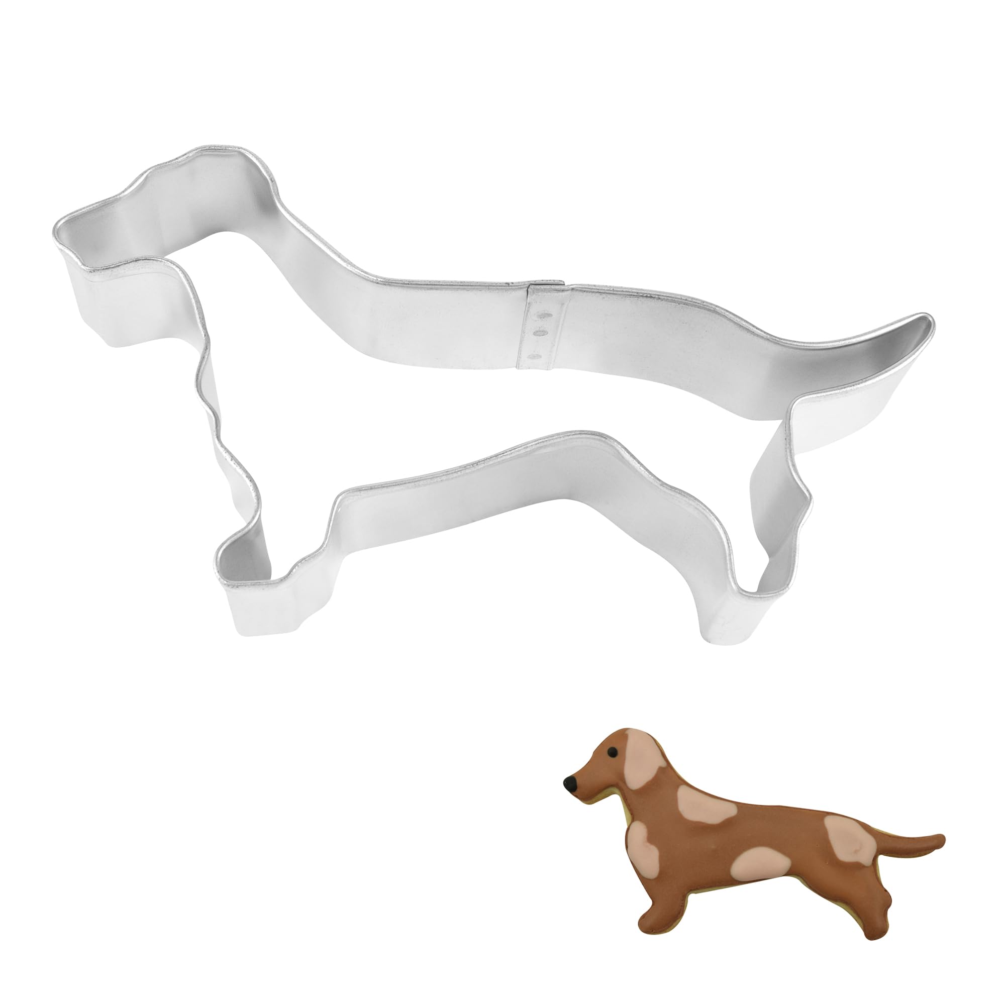 Cortador de galletas de perro salchicha R&M duradero para masas perfectas sin deformarse
