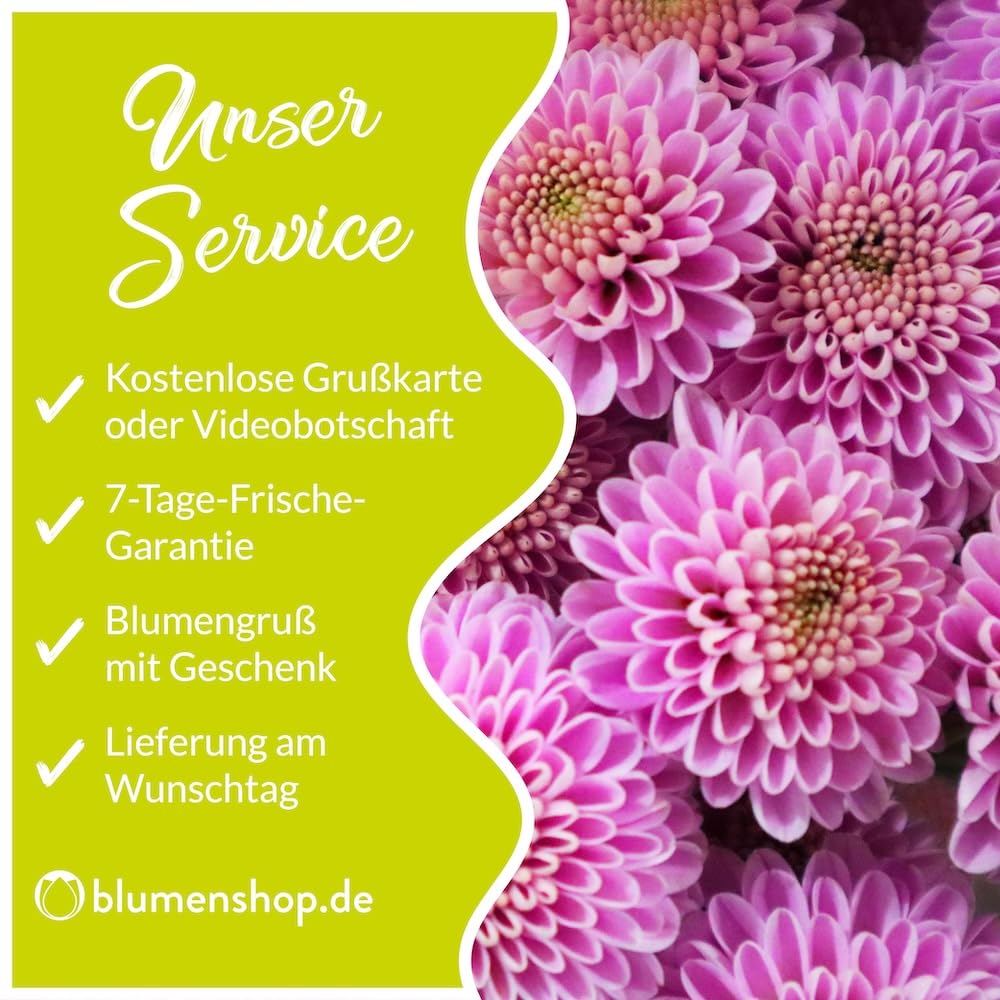 Blumenstrauß Farbenfroh, Bunte Blumen versenden, handgebunden mit 7-Tage-Frische-Garantie, Gerbera, Rosen, Nelken, Chrysanthemen und Inkalilien, Blumenversand