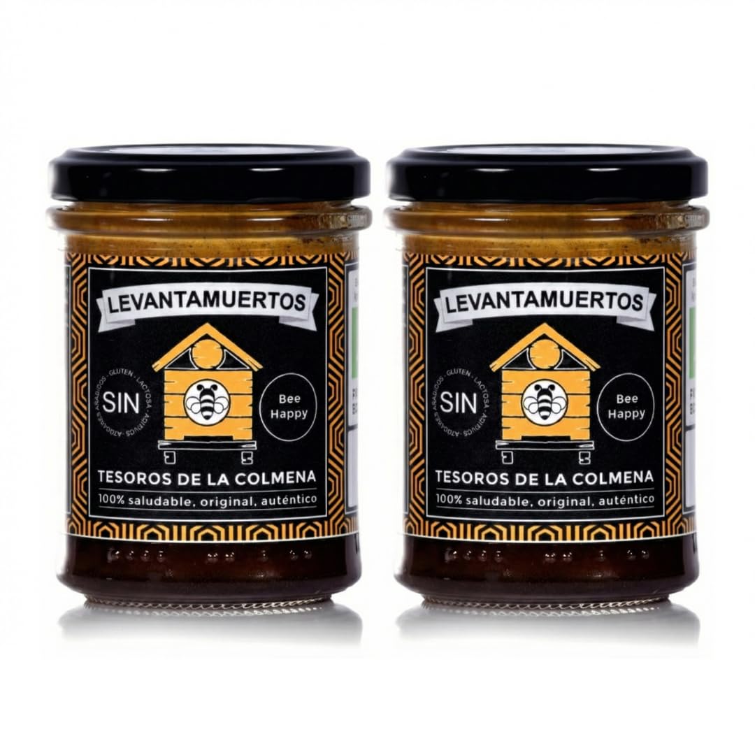Levantamuertos Natural - Energia contra el Cansancio y Suplemento para las Defensas con Miel Pura de Abejas - Jalea Real - Propolis - Polen — view 11