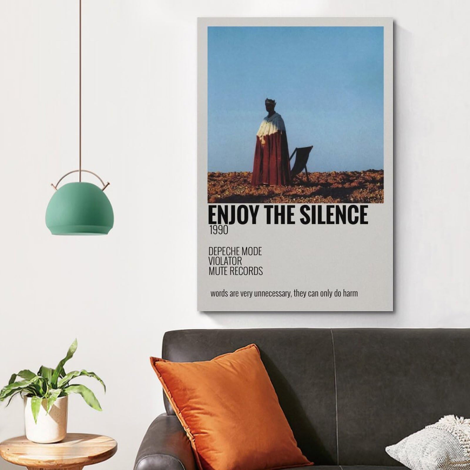 Terp Enjoy The Silence Poster Wall Art Poster Bedroom Living Room