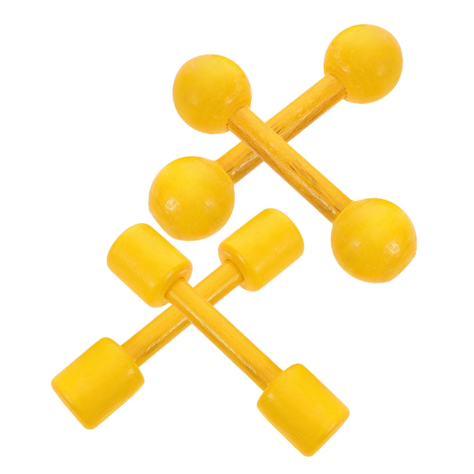 BELLIFFY 4pcs Weights Dumbbells for Lightweight Exercise Equipment with Designs for Fitness Routines Playful Activities and Early Education