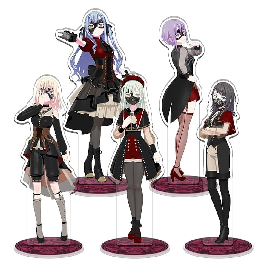 マイムジ展 EC限定 BIGアクリルスタンド Ave Mujica 5種 コンプ マイムジ展 EC限定 BIGアクリルスタンド Ave Mujica 5種 コンプ