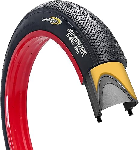 SIMEIQI Neumáticos de bicicleta eléctrica de 20 pulgadas26 x 4.0 pulgadas, neumáticos de triciclo eléctricos, neumáticos de repuesto plegables para