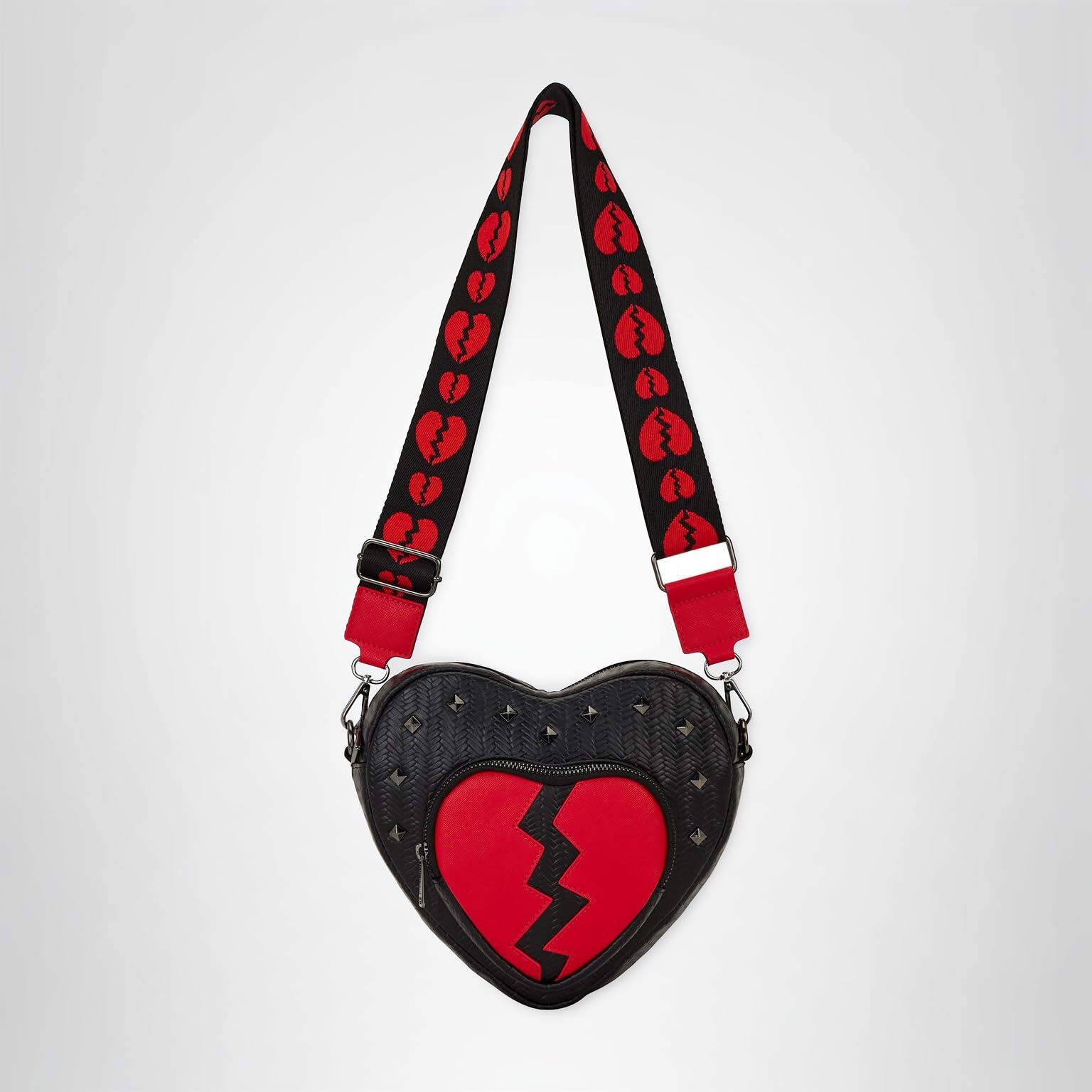 Amazon.com: Loungefly Broken Heart Crossbody Bag : Clothing, Shoes