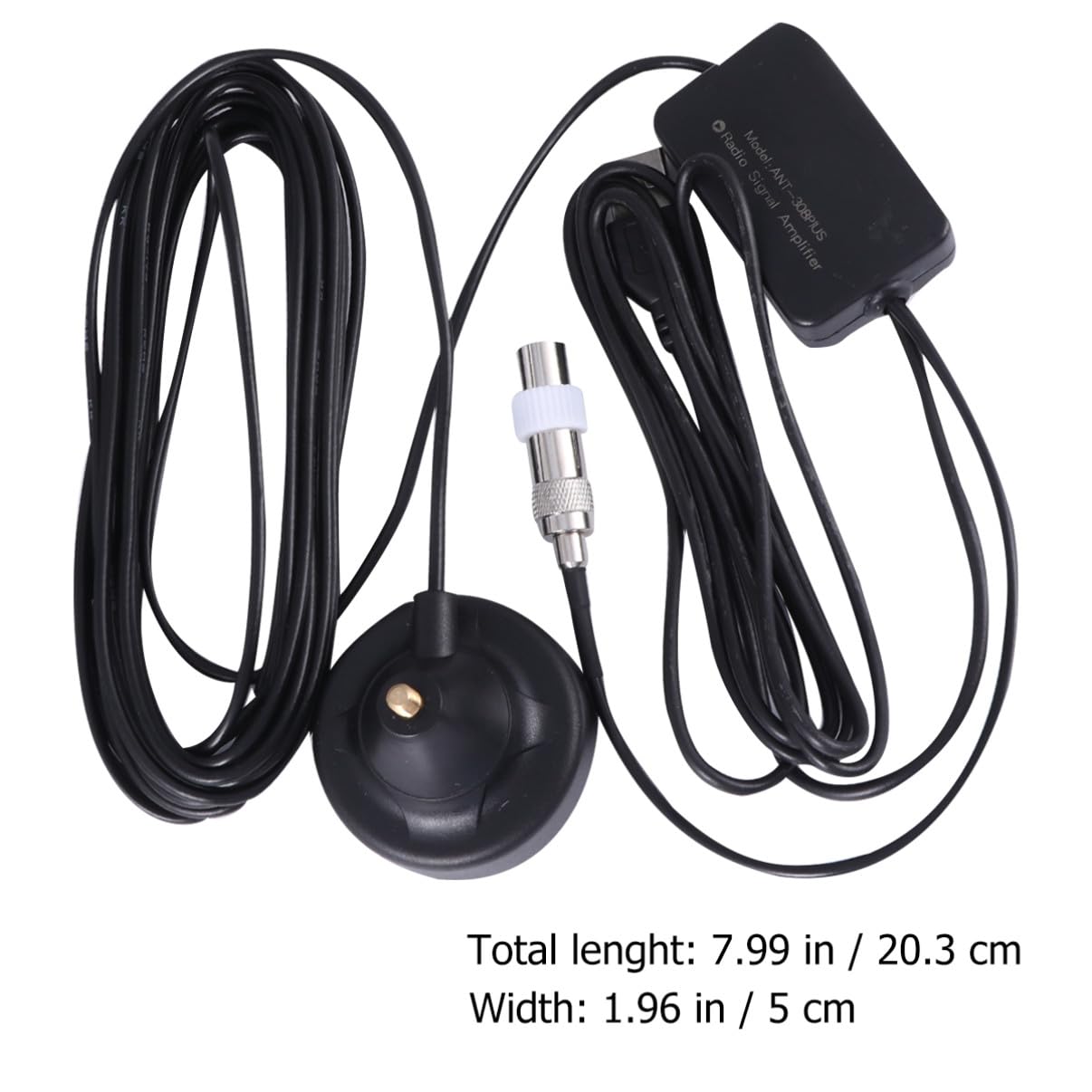 SHINEOFI Améliorée Antenne Durable et Pratique pour Usage Domestique Noir