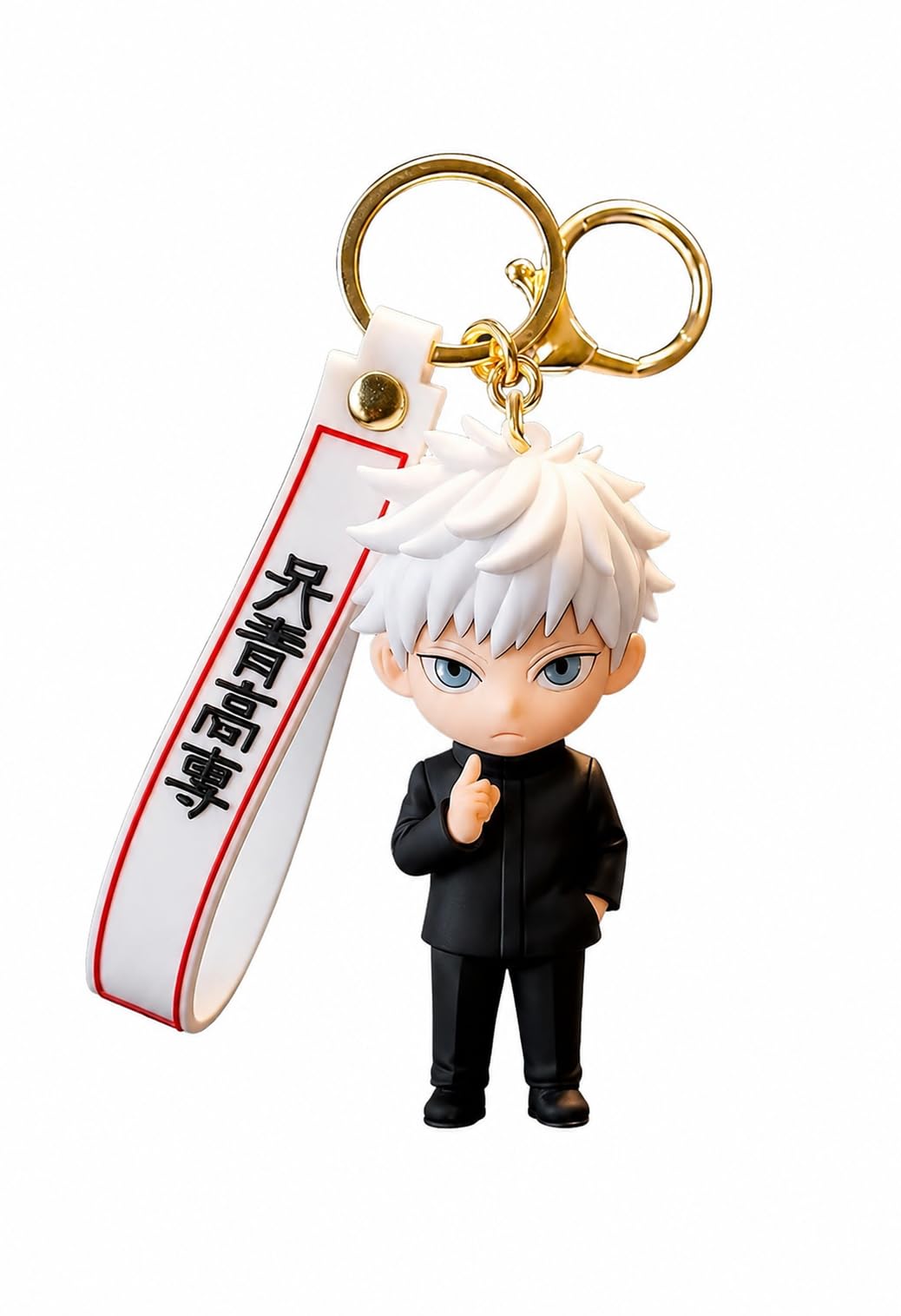 Limited Edition Gojo Satoru Keychain Jujutsu Kaisen Keychain with Strap-image-21