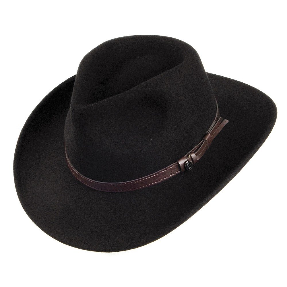Jaxon & JamesCrushable Outback Hat - Black