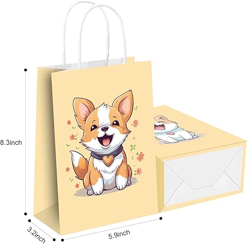 Miniatura 3 de 16 bolsas de fiesta para cachorros, bolsas de fiesta para cachorros, bolsas de fiesta para cachorros, bolsas de regalo, bolsas de papel para dulces