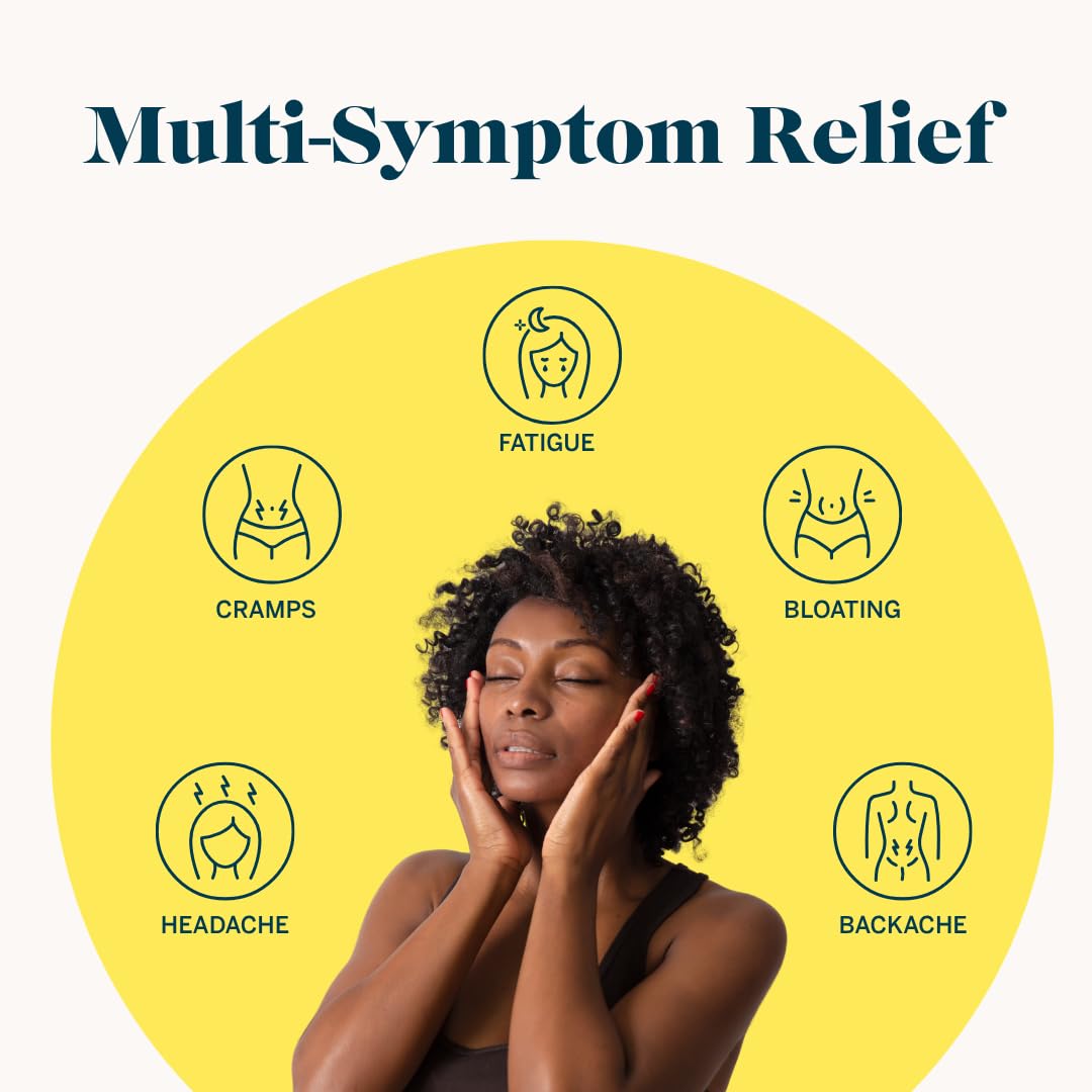 Gemma Cut The Cramp - Fast Menstrual Cramp & Period Pain Relief - Multi-Symptom Formula Treats Menstrual Cramps, Fatigue, Bloating, Headache in 15 Minutes — Amazon image 4