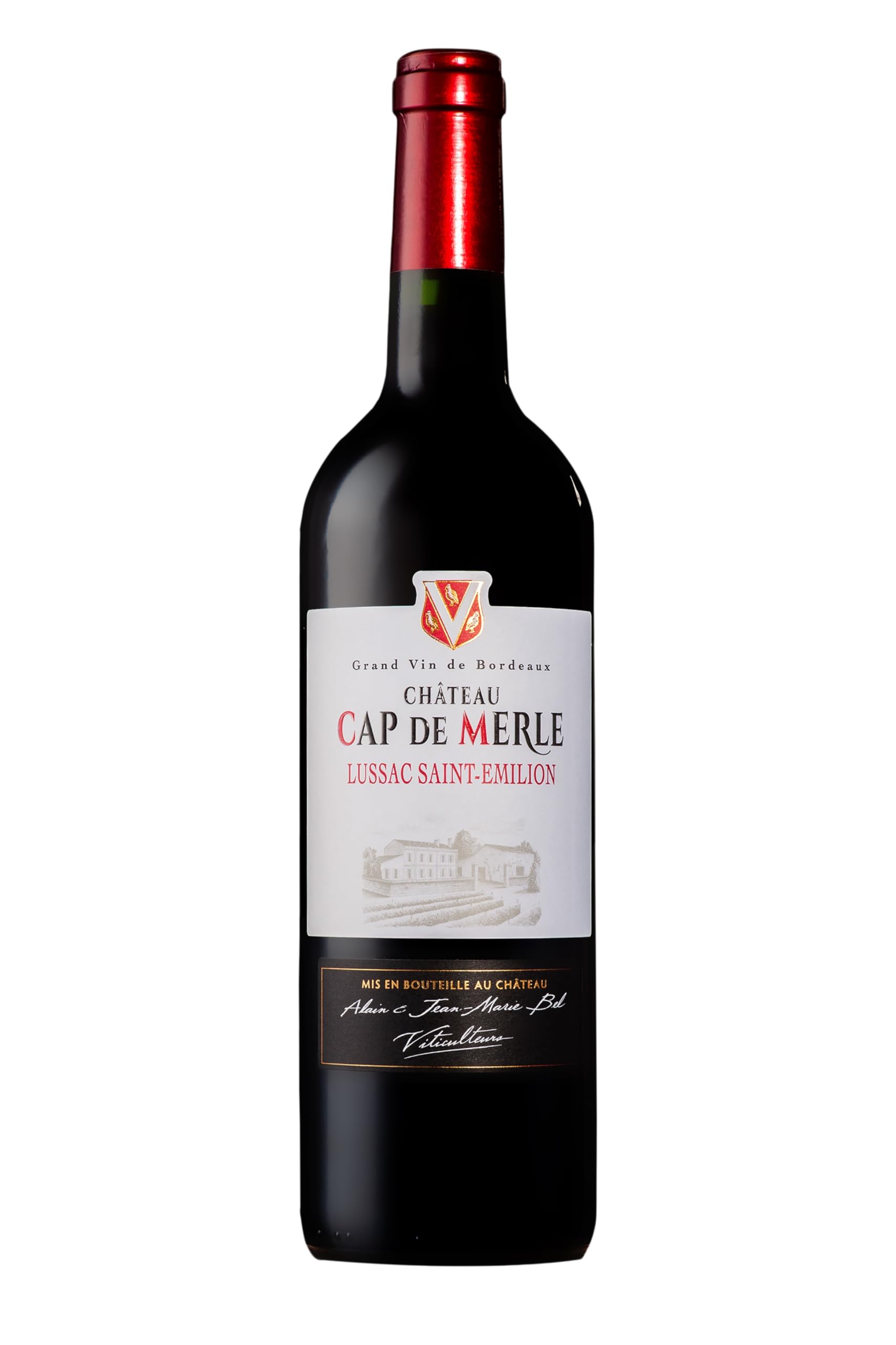 Château Cap de Merle - AOP Lussac Saint-Émilion - Vin Rouge - 6x75cl