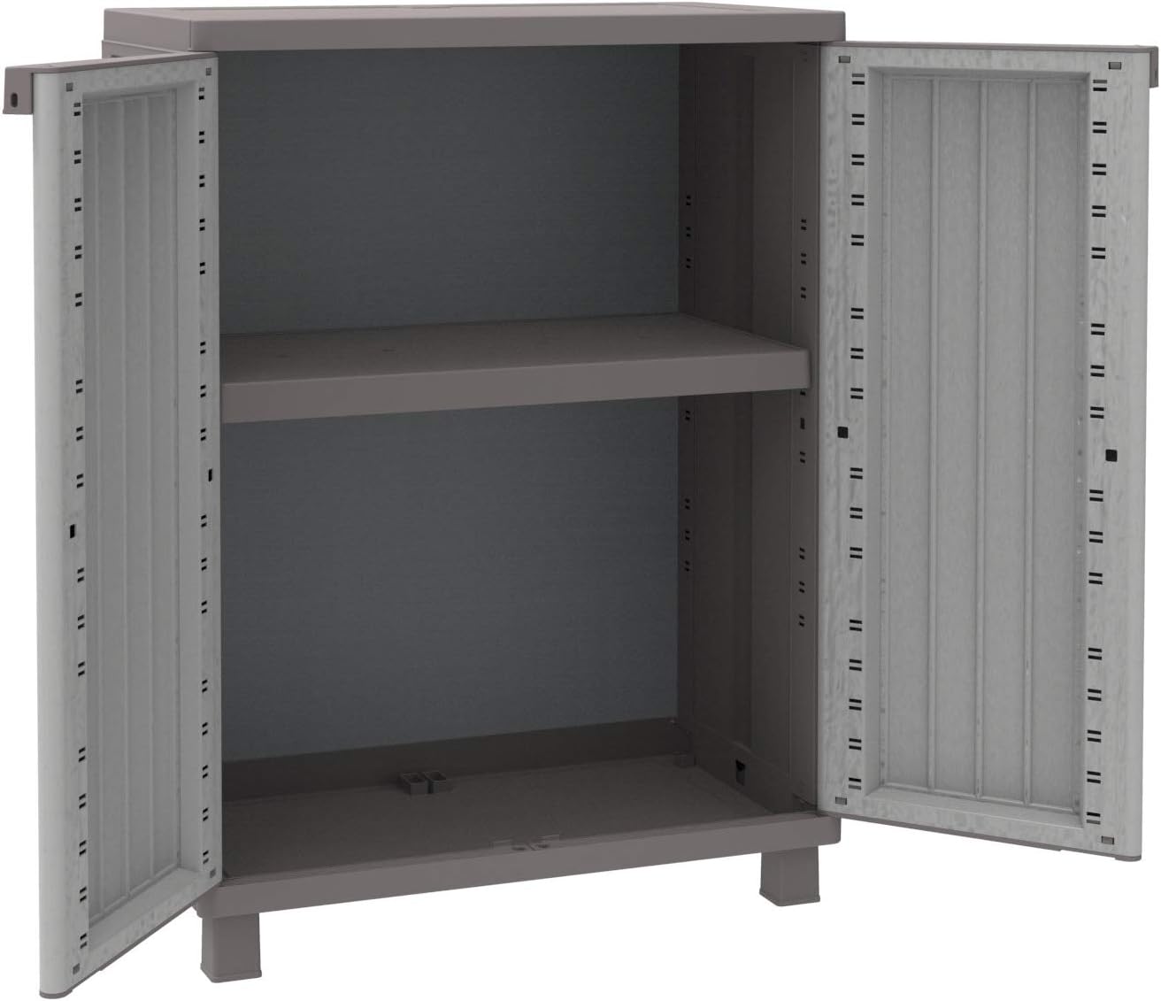 Terry Jwood 68 Armadietto 2 Ante Effetto Legno 68x37,5x91,5 cm