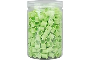 Tattoo Ink Cups Holder Stand with 300pcs 12mm Food Grade Silicone Disposable...