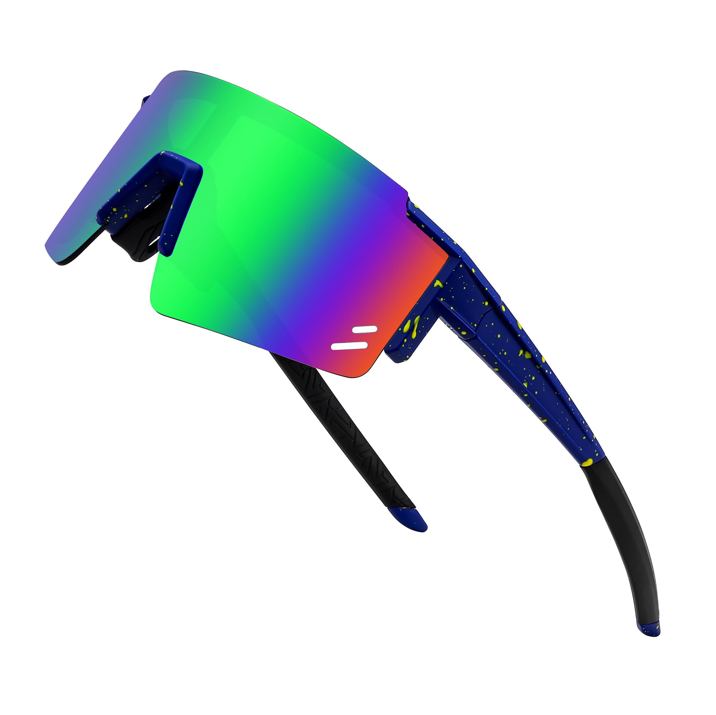 FEISEDY Kids Sunglasses Youth Baseball Sun Glasses, UV400 Sports Teens Cycling Shades for Boys Girls Age 8-16 B0048