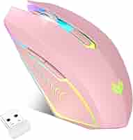 Amazon.com: LuLabboard Wireless Gaming Mouse - Rechargeable