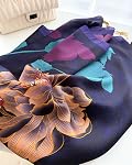 Écharpe carrée large 35" Fashion Echarpes Soie Feeling Coiffure Echarpe Hairscarf BA16