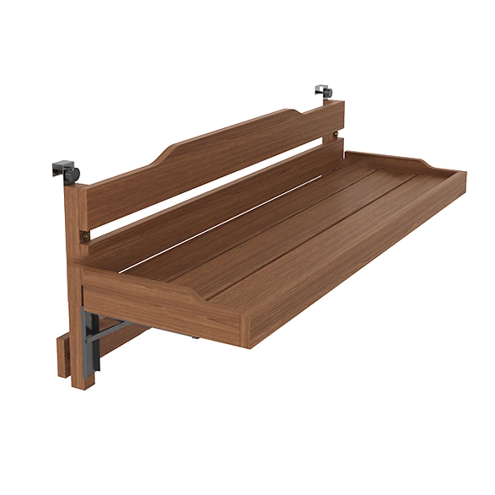 Table suspendue pliable pour balustrade créez un coin de détente sur votre balcon