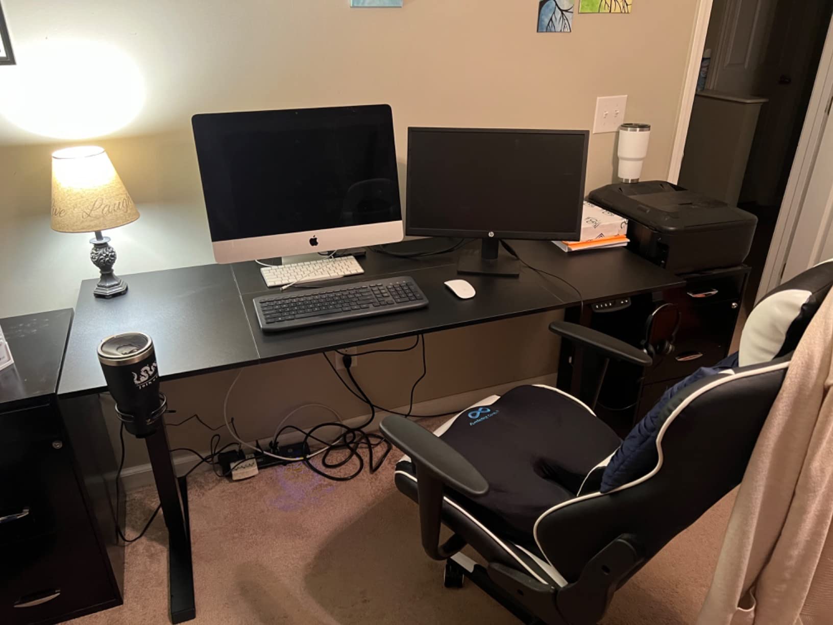 43/mo Finance OUTFINE Dual Motor Height Adjustable Standing Desk