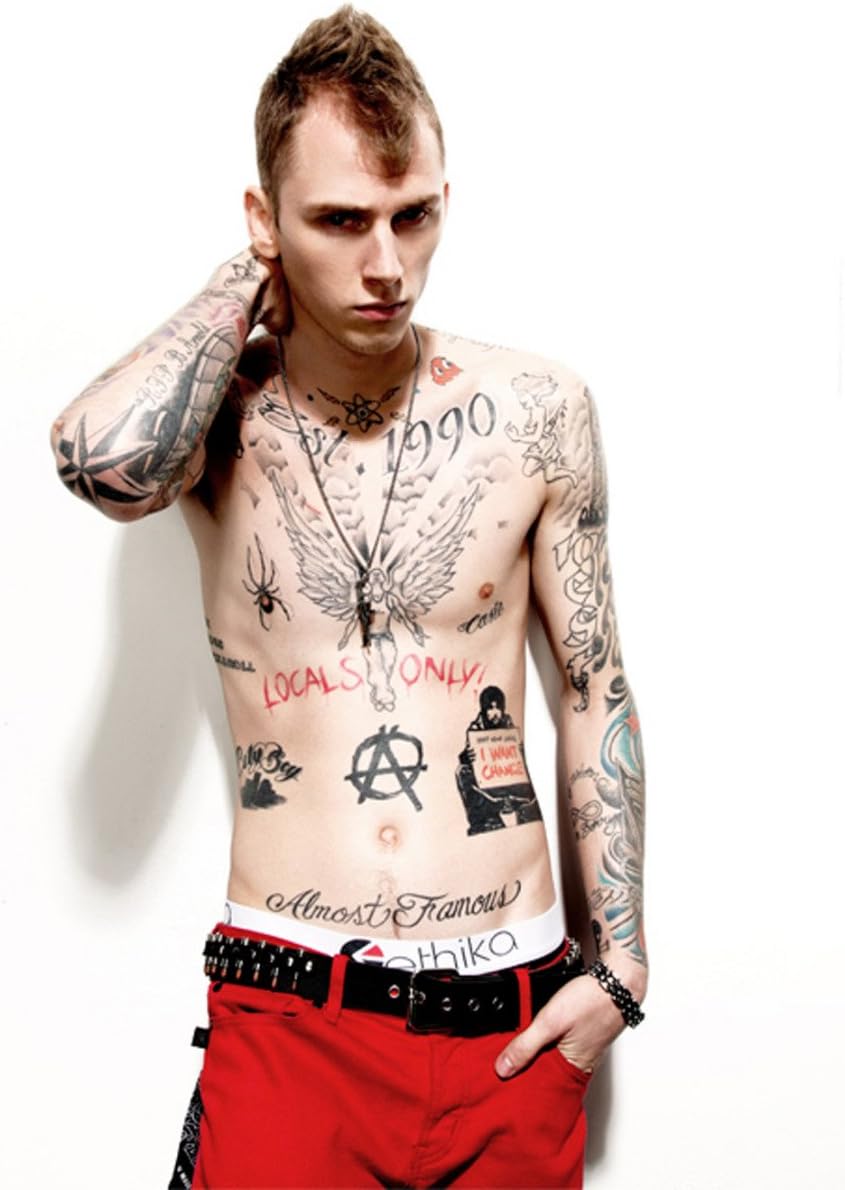 bribase shop Machine Gun Kelly Poster 17 inch x 13 inch Everything Else