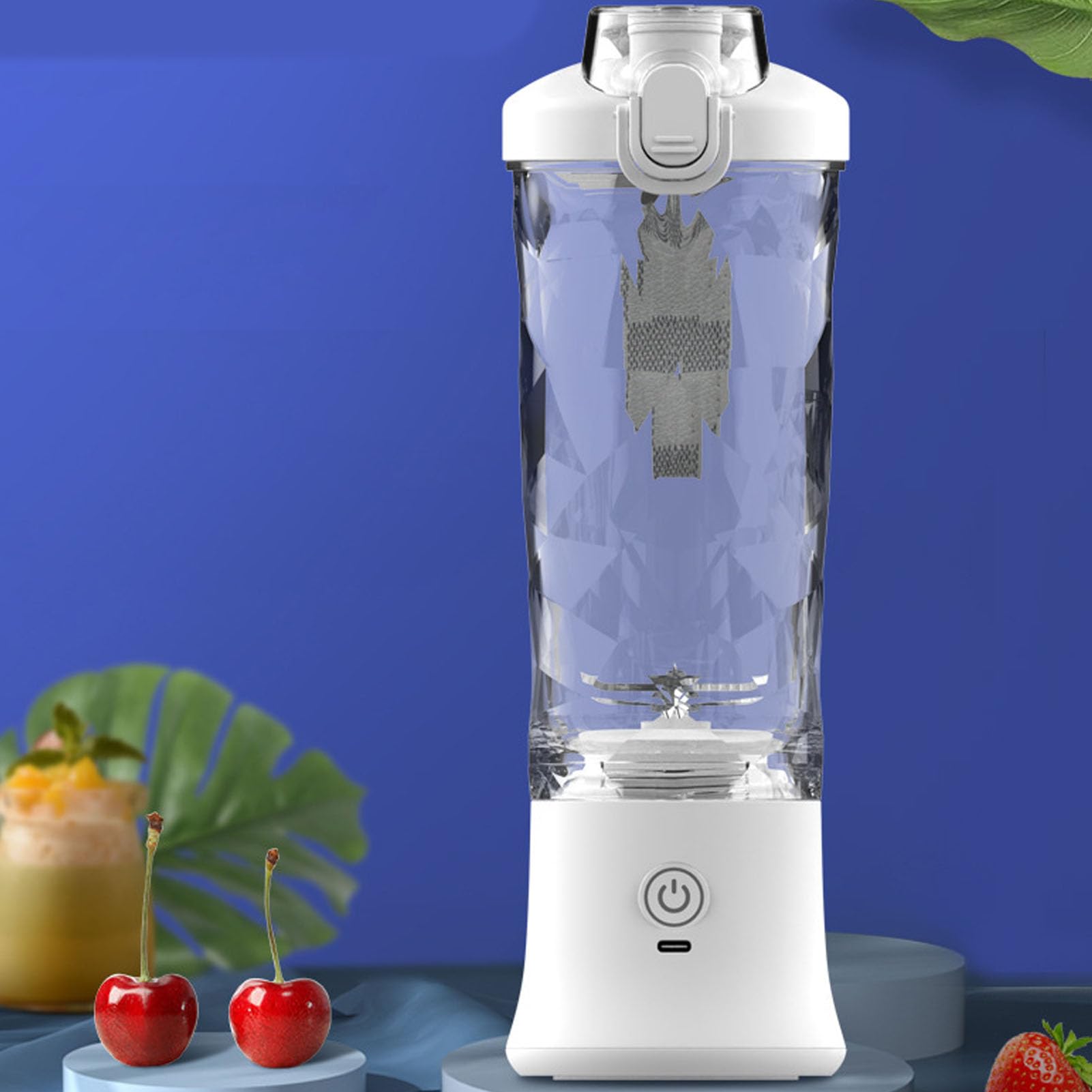 Frullatore Portatile, Frullatore Personale Ricaricabile USB,