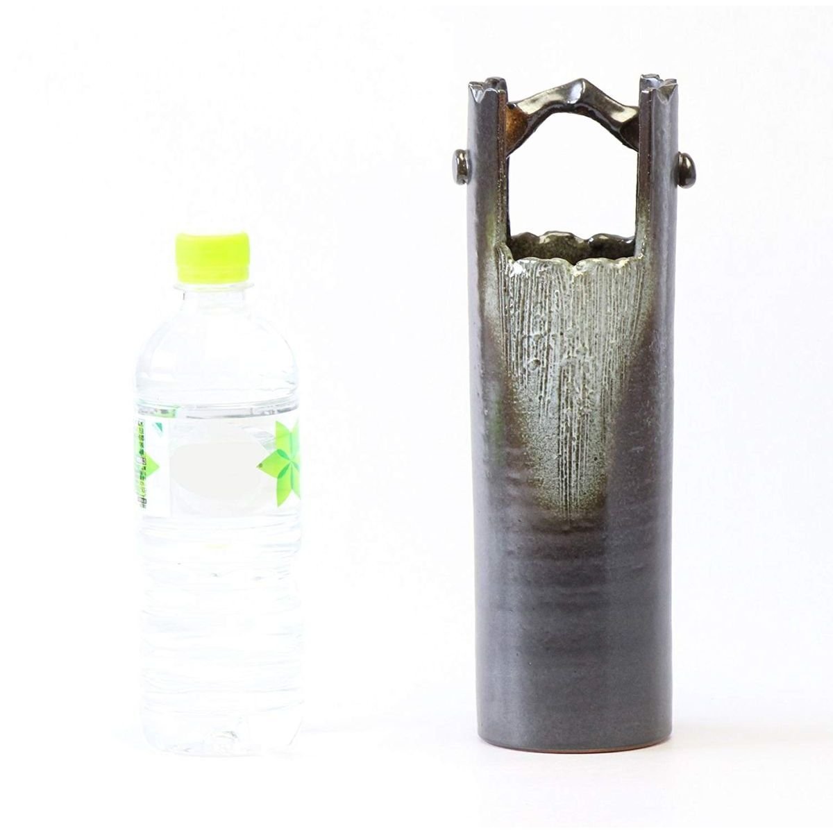 Amazon.co.jp: CtoC JAPAN Select 信楽焼 花瓶 E244 陶器 幅 8.5cm x
