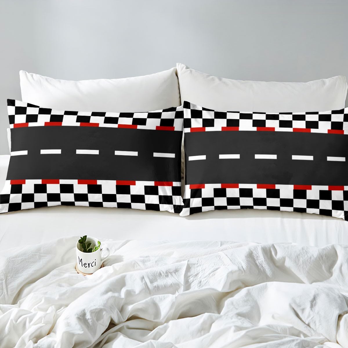 Set Di Biancheria Da Letto Di 3D 240X220 Cm Auto Sportiva Da Corsa Stampa Digitale, In Microfibra Con Chiusura E Federa A Cerniera Set Copripiumino - Antiallergia Facile Da Curare