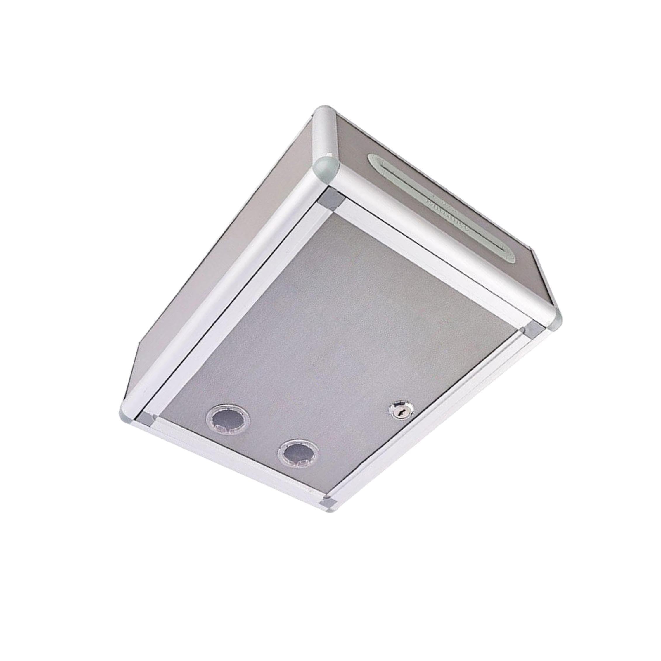 ALCXAZS Secure Locking Mailbox Key Drop Box Large Capacity For Newspapers And Magazines Wall Mounted For Any Residential Setting Key Lock Mailbox Outdoor, Top Open, 250x110x320mm