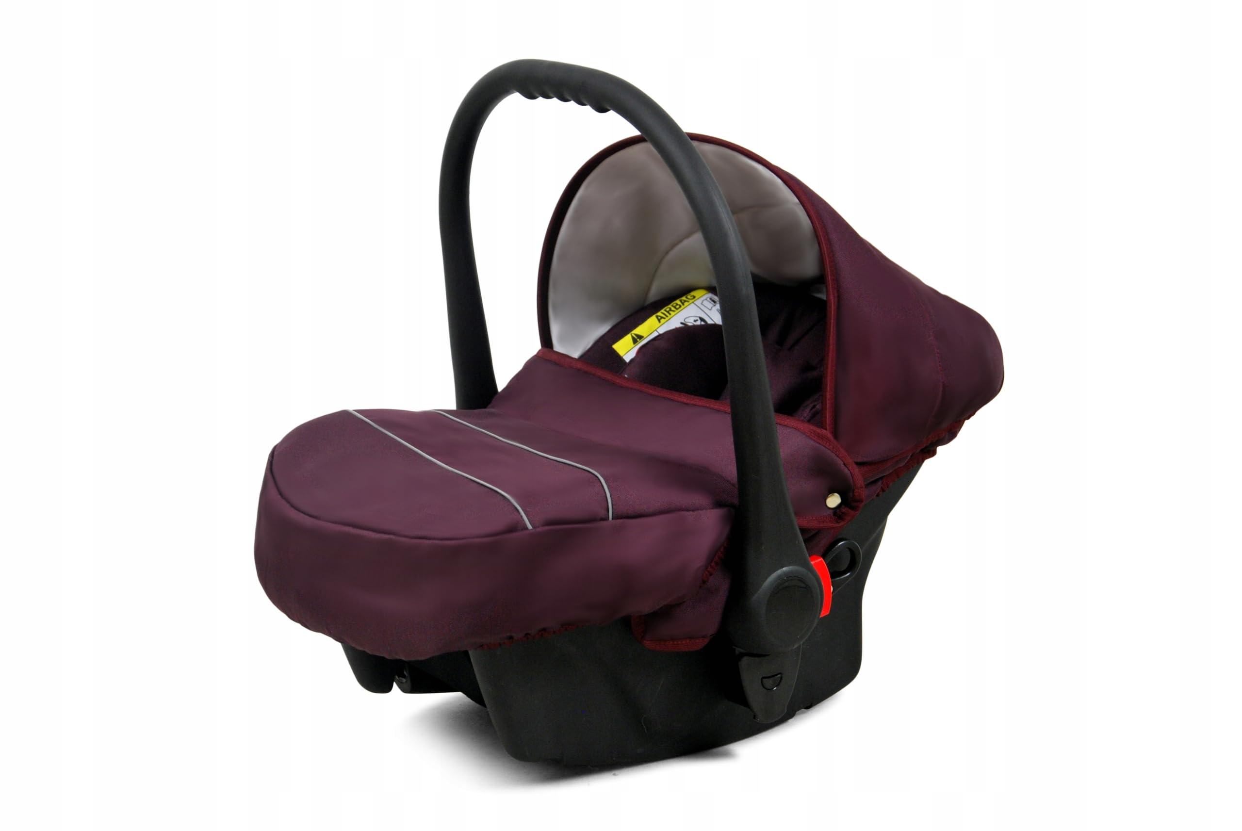 BabyLux® Carrito de Bebé Sistema de Viaje Set 3 en 1 - Classic Exclusive - incl. Capazo, Silla de Paseo, Silla Coche - Cochecito - con Bolso cambiador, Cubierta para la lluvia, Mosquitera etc.