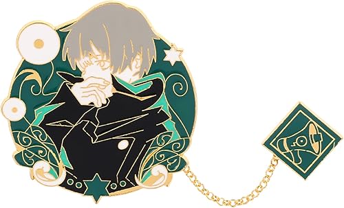 Anime Enamel Pins - Cartoon Character Figure Cosplay Lapel Pin Metal Brooches Badges Gifts for Fans