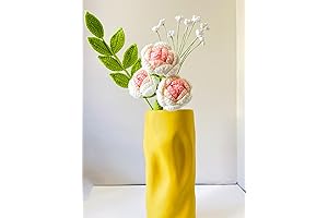 Crochet Flower Bouquet: Everlasting Roses in Pastel Elegance