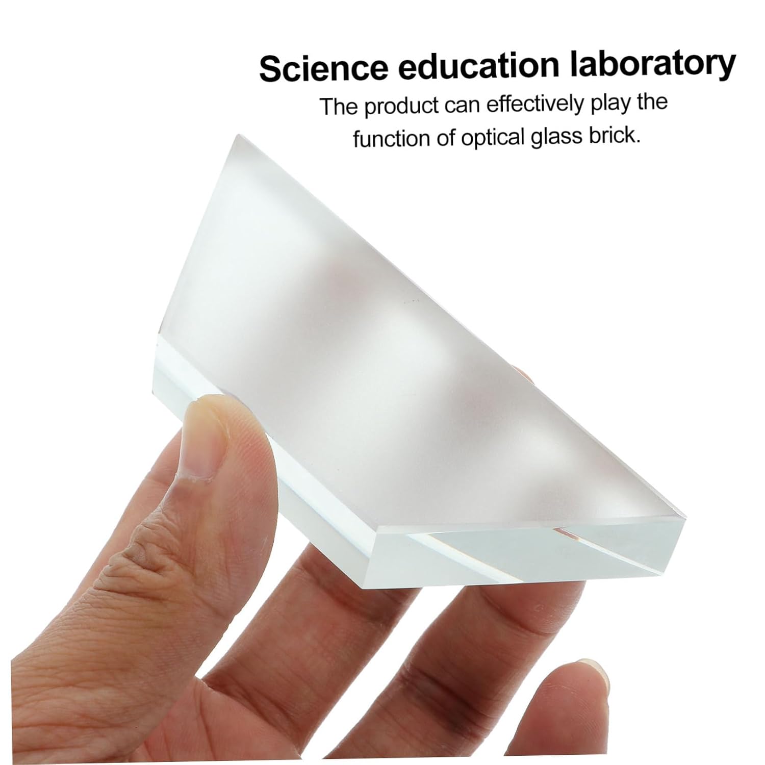 Optical Glass Brick J25004 Glass Physics Teaching Equipment for Experiments