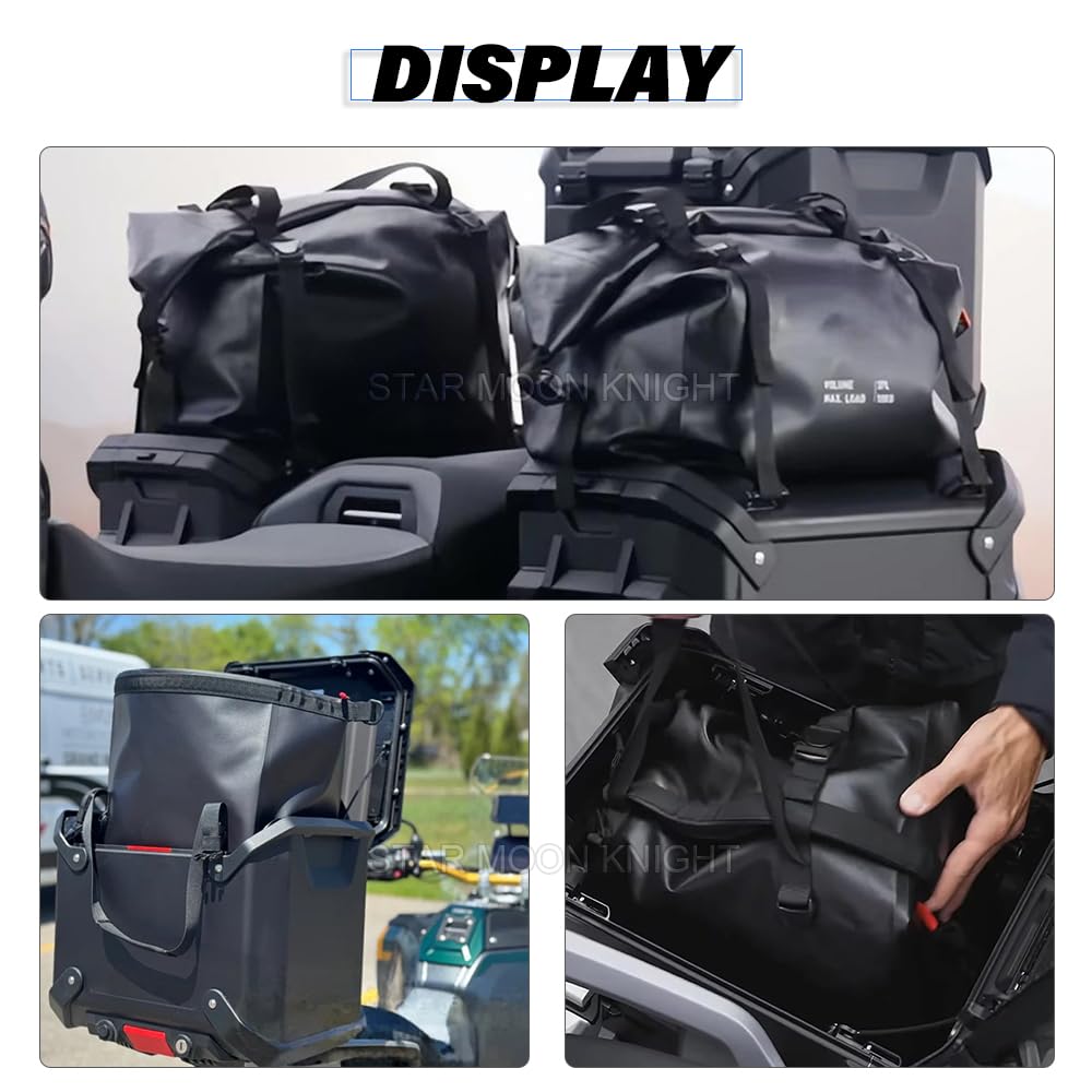 R 1300GSA PVC Borse esterne per bagagli per BMW R 1300 GS Adventure Borsa interna impermeabile Borsa per attrezzi da viaggio 37L 2025 2026 (Custodia laterale)