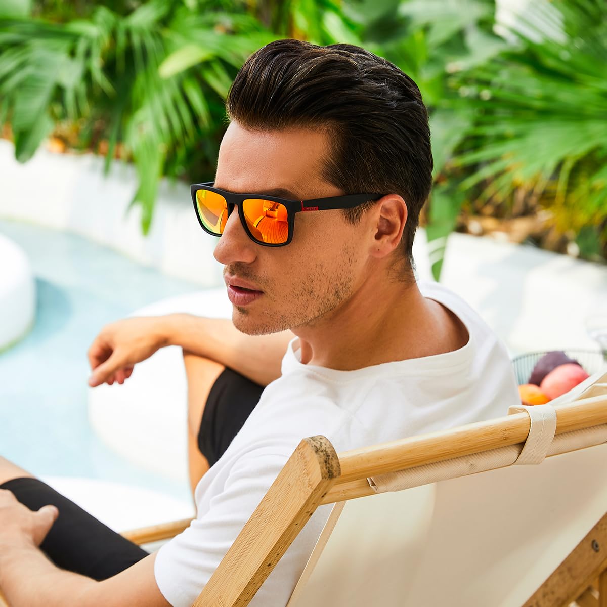 Occhiali da sole polarizzati per uomini donne guida ciclismo pesca retrò occhiali da sole protezione UV