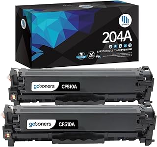 Gotoners 2PK Compatible 204A CF510A Toner Black for M180nw, M180nw Toner, Color Laserjet Pro MFP M180nw, MFP M180nw, M180nw Toner, M180n, M181fw, M154, M154a, M154nw