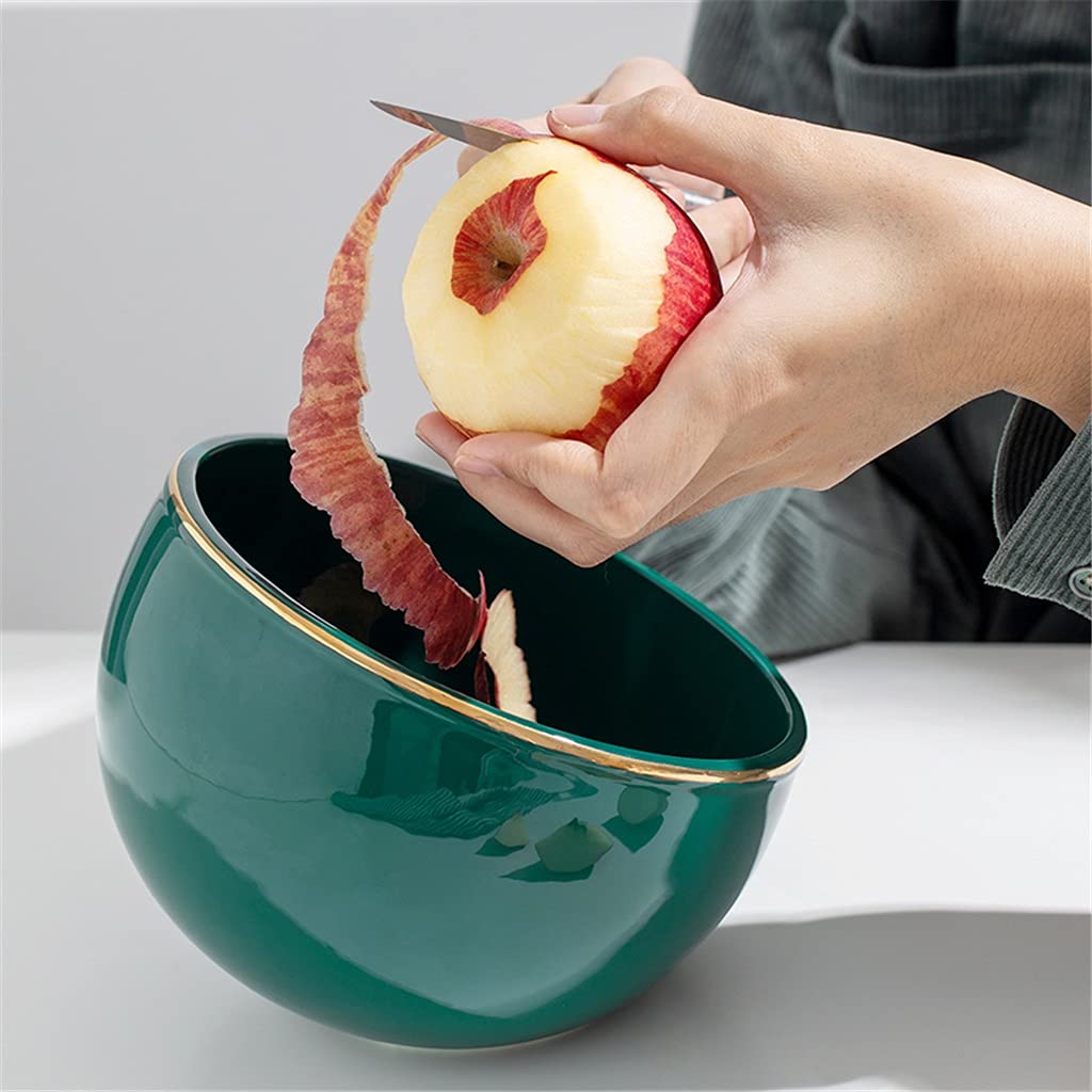 Desktop-Mülleimer im europäischen Stil, kleine Keramik, kreativer Tisch, Mini-Haushalt, Badezimmer, Wohnzimmer, Couchtisch, Dekoration