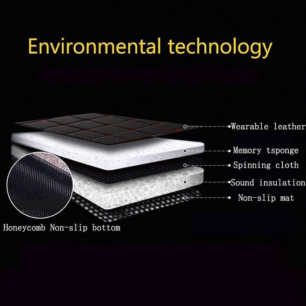 Tappetino Per Bagagliaio Audi Q5 Sportback 2021-2023 - In Pelle, Antiscivolo, Nero - Foto 5