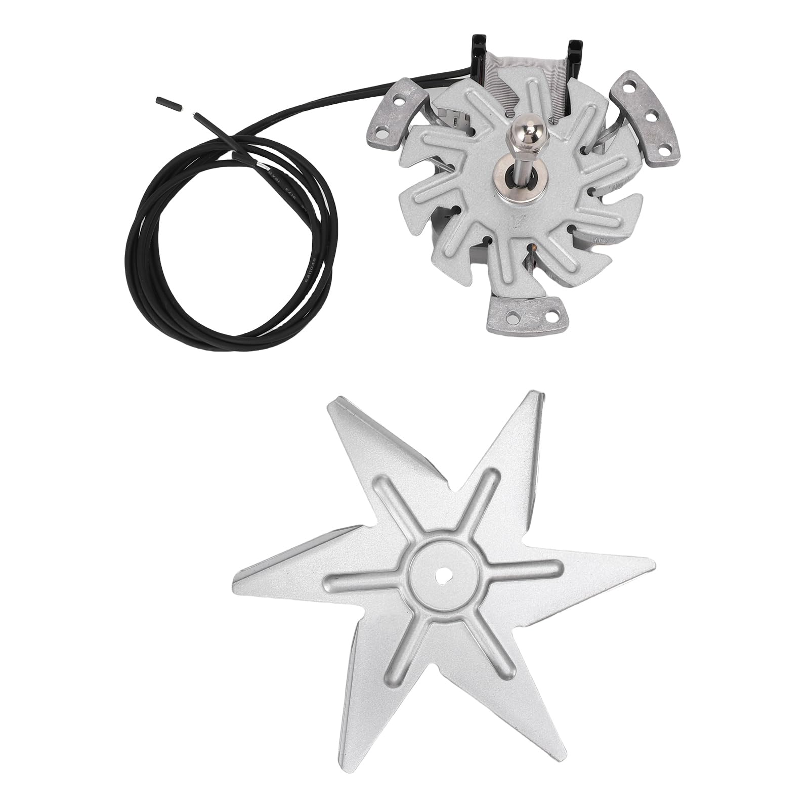 Kit Moteur de Four Haute Performance et Pales de Ventilateur pour étuves de Séchage, Plage de Températures Extrêmes, Matériau en Aluminium pour Environnements Acides