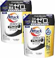 Amazon | アタックZERO ドラム式専用 詰め替え 2900g ×2個