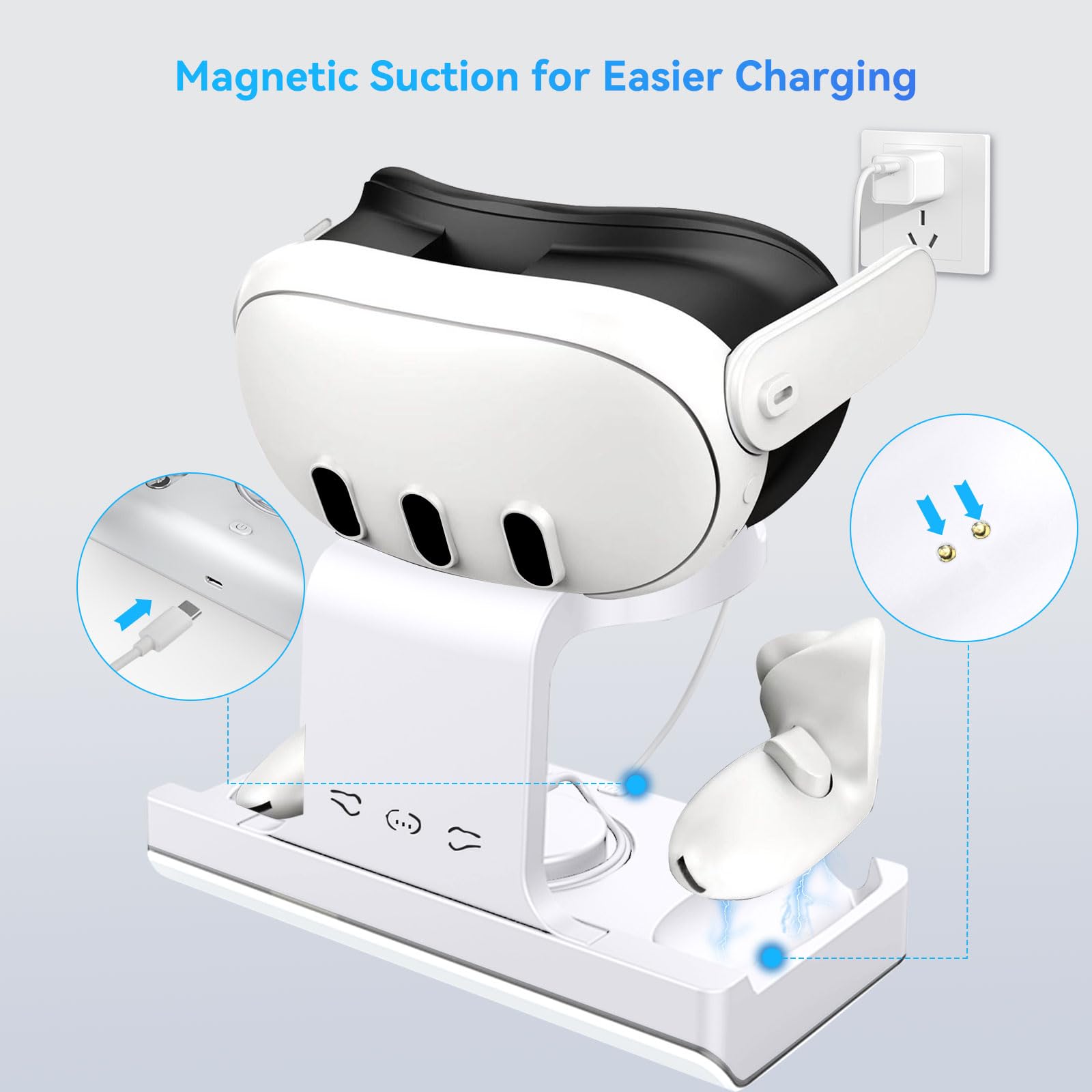 VRヘッドセット コントローラー及び バッテリーポートカスタム付き VRヘッドセット コントローラー及び バッテリーポートカスタム付き