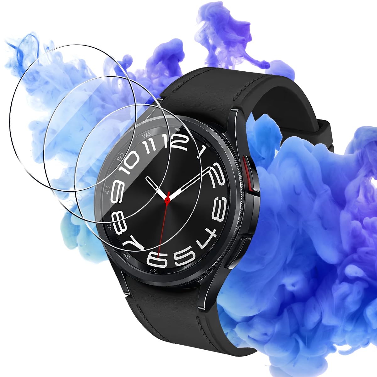 Amazon.co.jp: 対応 Galaxy Watch 6 Classic 43MM ガラスフィルム 対応 