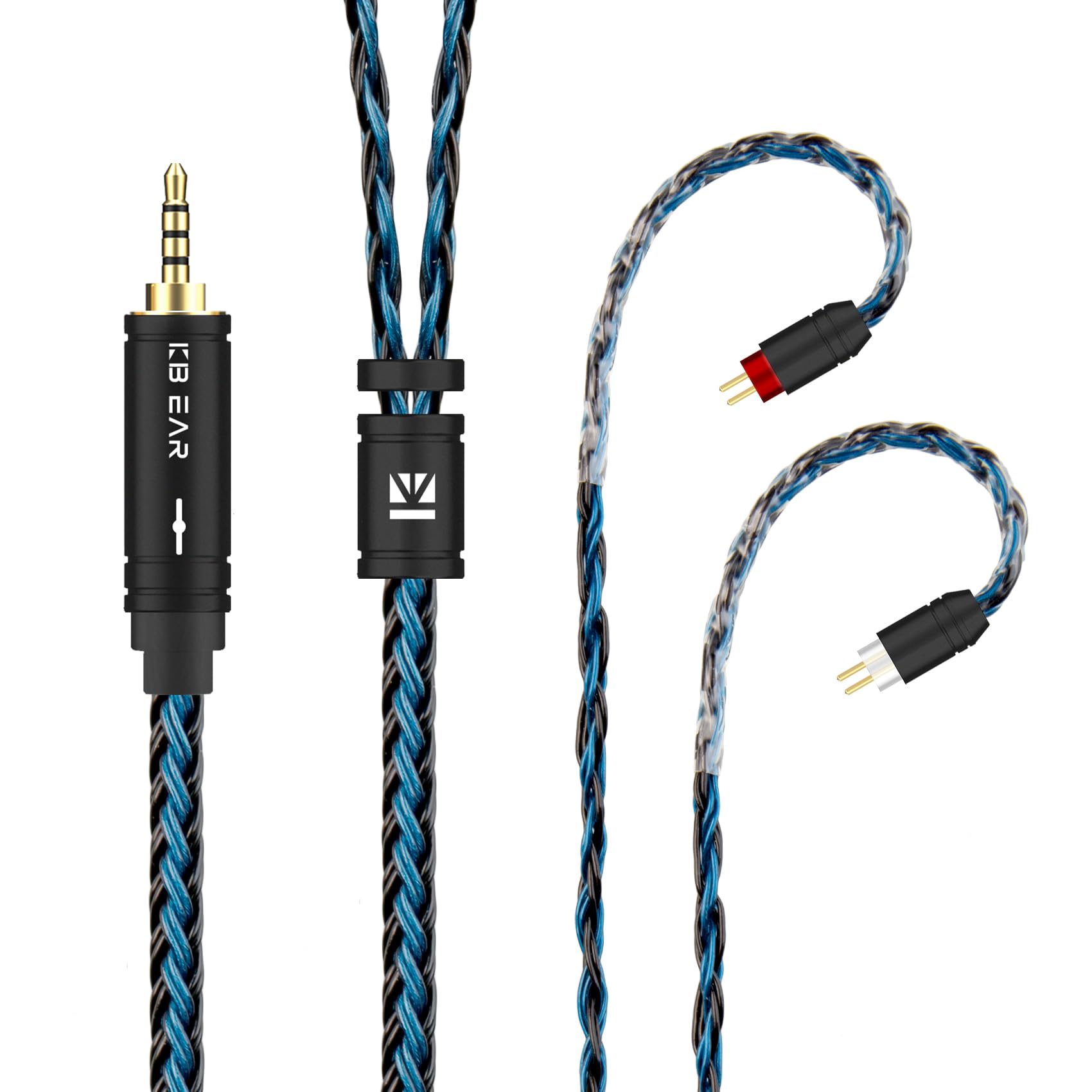 Amazon | Yinyoo イヤフォン ケーブル 0.78mm 2pin 2.5mm KBEAR ST16 