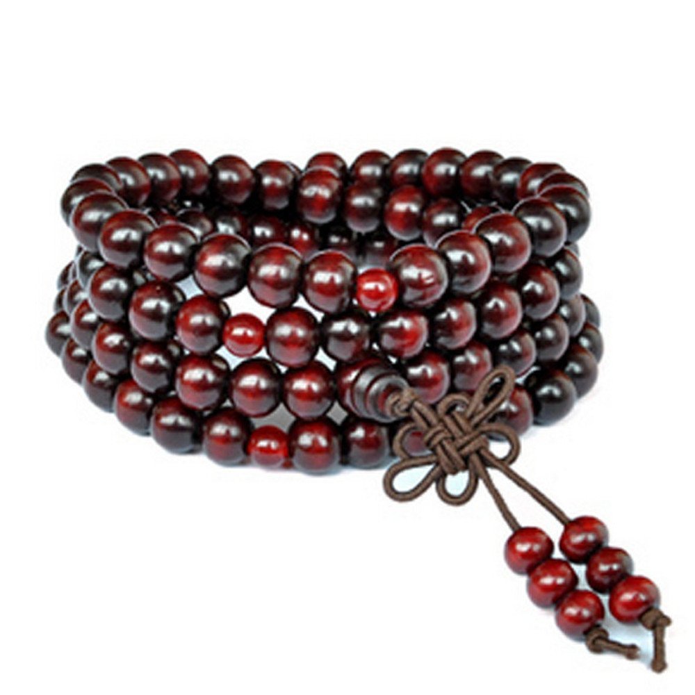 Sandlalwood Beads 8mm108 Tibetan Buddhist Mala Bracelet