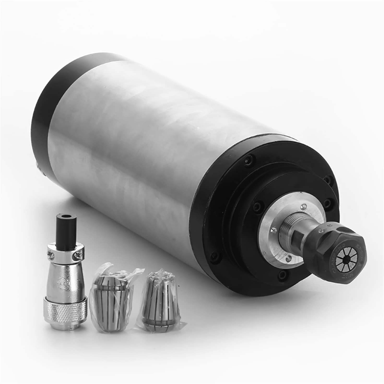 Silnik Wrzeciona, 5. kW. Silnik wrzeciona chłodzonym wodą 38 0V 125mm. Średnica ER25 / ER30. Dla maszyny routera CNC(ER32)