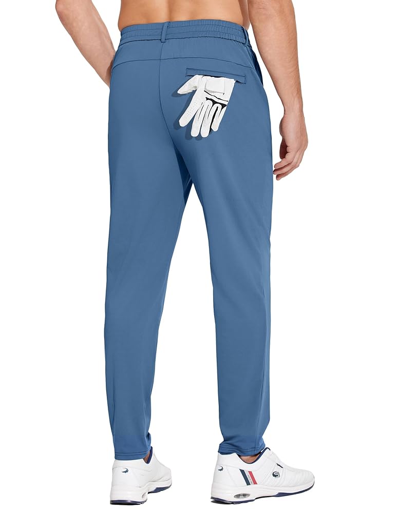 Amazon.com: PINSPARK Golf Pants Men 4 Way Stretch Pants UPF