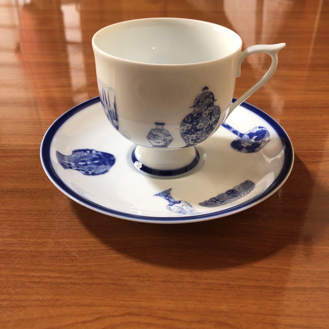深川製磁コーヒーカップ 深川製磁 (フカガワセイジ) コーヒーカップ&ソーサー 海上自衛隊