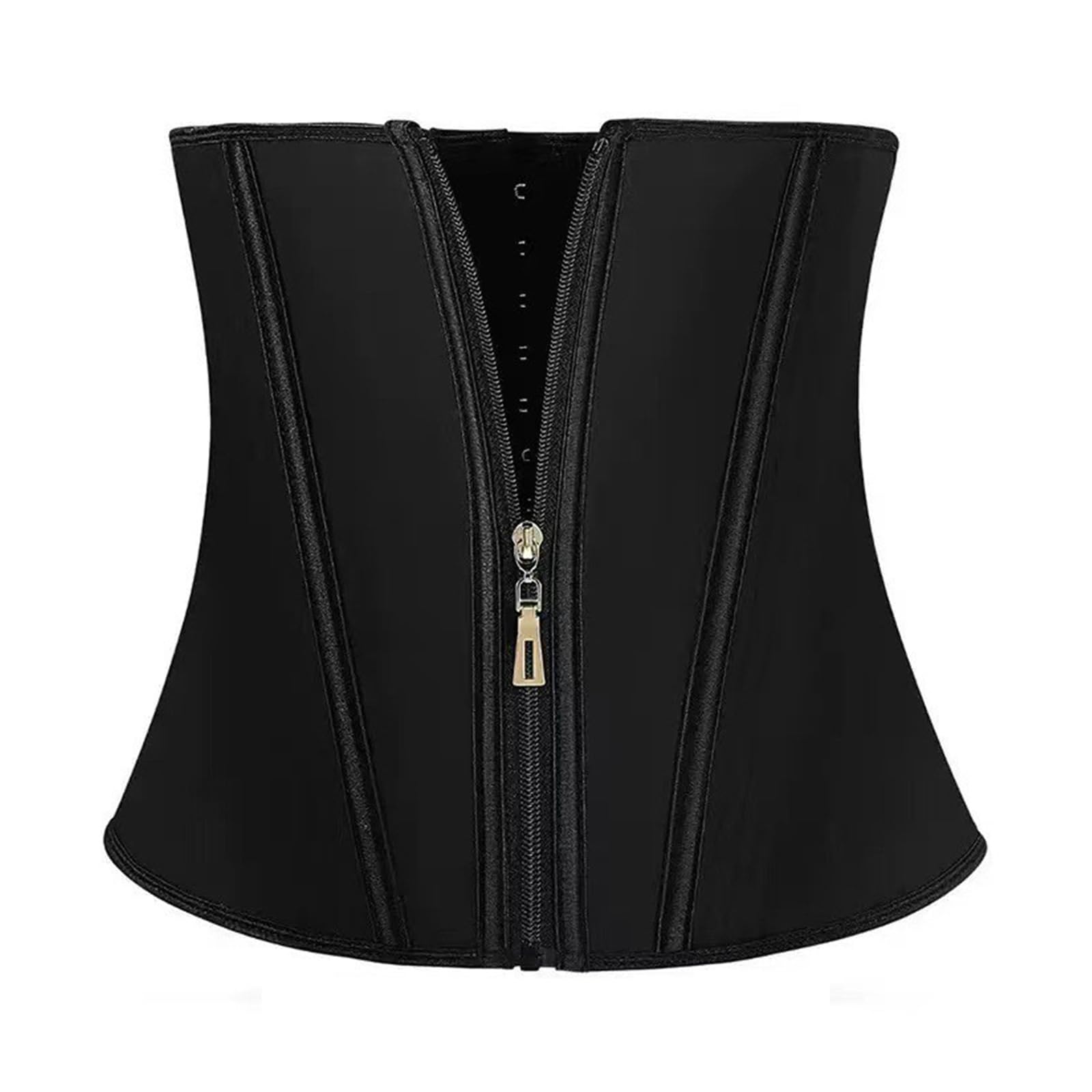 Buxuaaaa Corset Waist Trainer Belt Sport Body Shaper Adjustable Zippered and Hook for Workout Exercise and Body Shaping Breathable Abdominal Shaping Belt