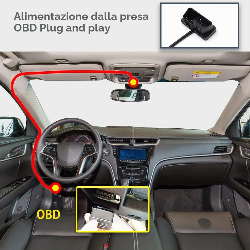 Fitcamx 4K Dash Cam con WiFi — immagine 5 di 8
